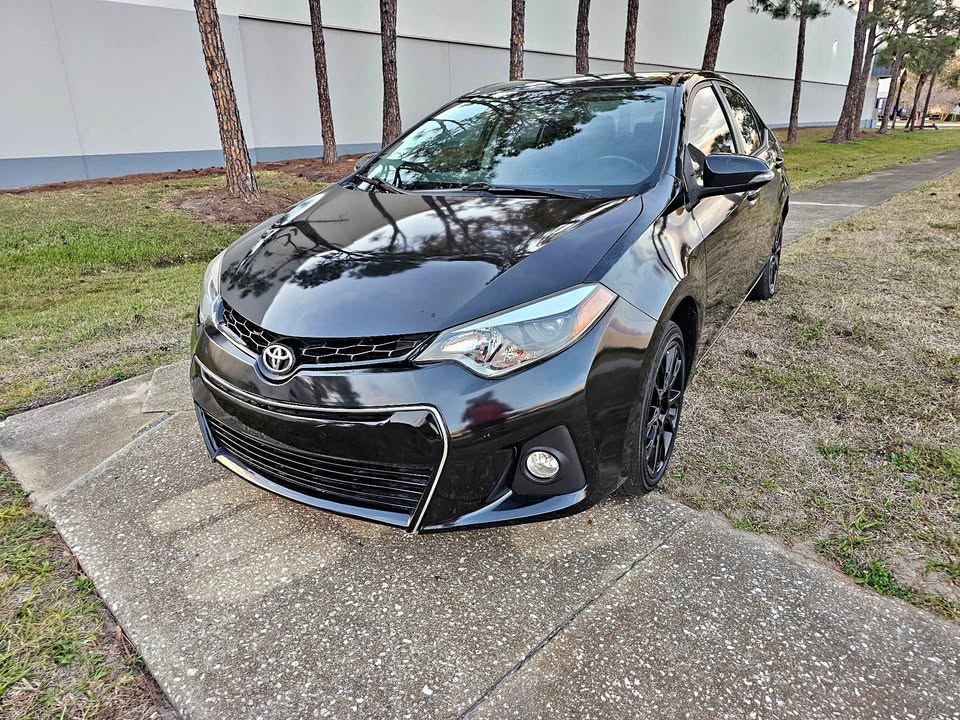 TOYOTA COROLLA 2016 S – 81K Miles Sport Edition | Black | Call 📞 0244568056 | Pay Ghana Cedi (GHS) Equivalent