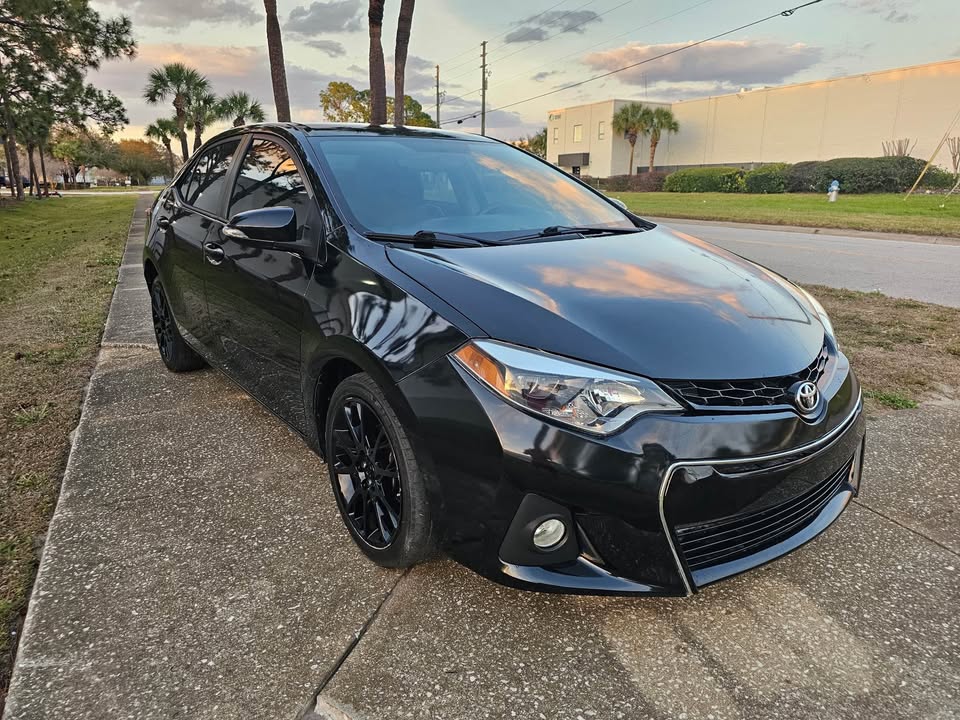 TOYOTA COROLLA 2016 S – 81K Miles Sport Edition | Black | Call 📞 0244568056 | Pay Ghana Cedi (GHS) Equivalent