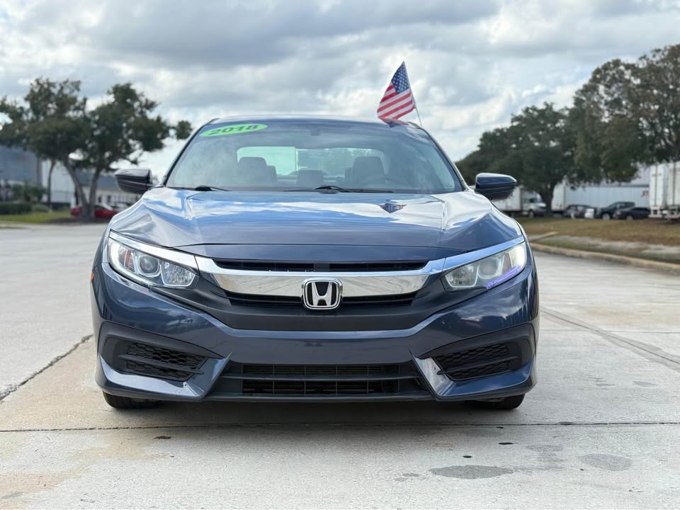 HONDA CIVIC 2018 LX – Cosmic Blue Metallic | Reliable Sedan Ghana | Call 📞 0244568056 | Pay Ghana Cedi (GHS) Equivalent
