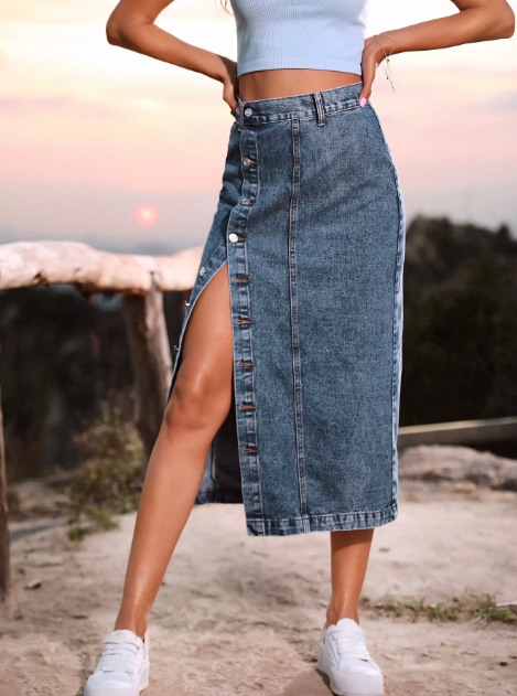 Ladies’ Denim Skirts – Stylish Women’s Jean Skirts, Casual & Trendy Fashion Skirts